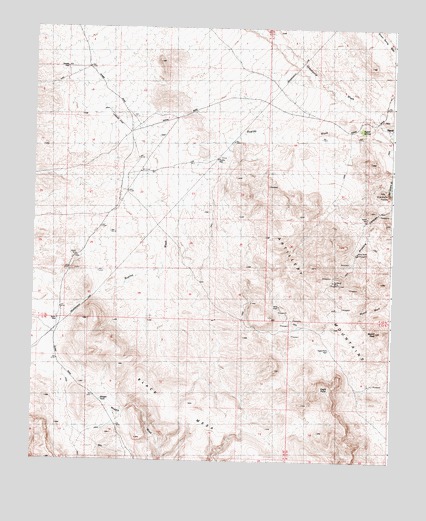 Signal, AZ USGS Topographic Map