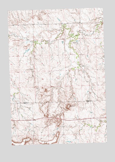 Signal Butte, SD USGS Topographic Map