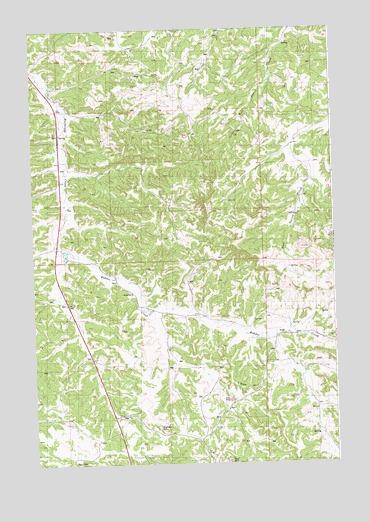Signal Mountain, MT USGS Topographic Map