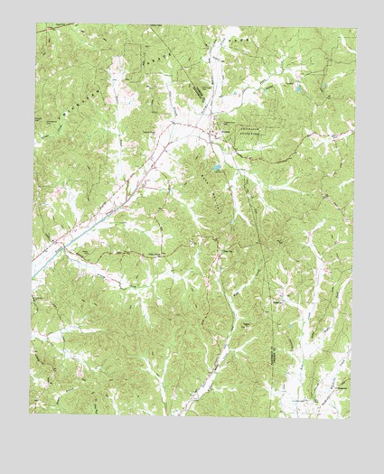 Silerton, TN USGS Topographic Map