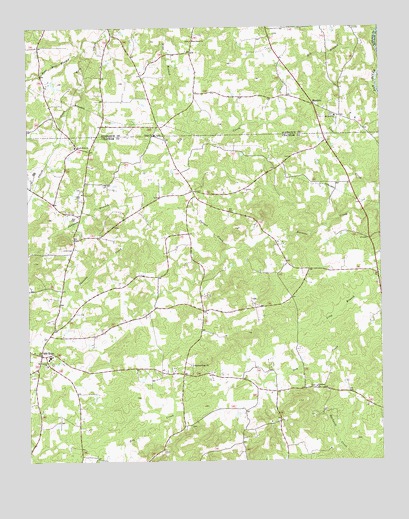 Silk Hope, NC USGS Topographic Map