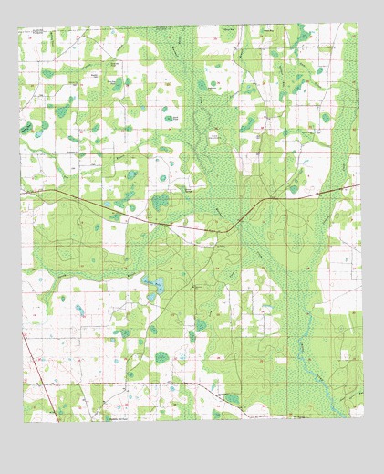 Sills, FL USGS Topographic Map