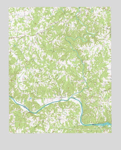 Siloam, NC USGS Topographic Map