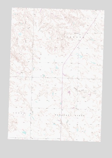 Black Horse SW, SD USGS Topographic Map