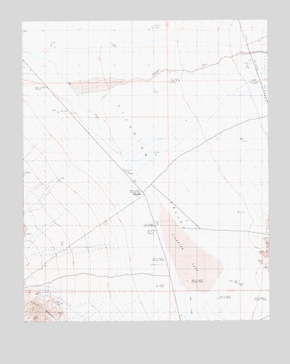 Silurian Lake, CA USGS Topographic Map