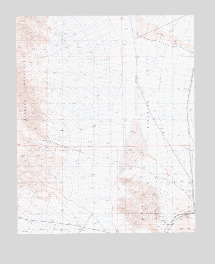 Silurian Valley, CA USGS Topographic Map