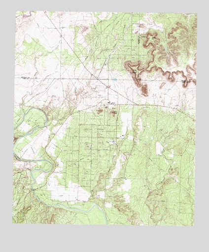 Silver, TX USGS Topographic Map