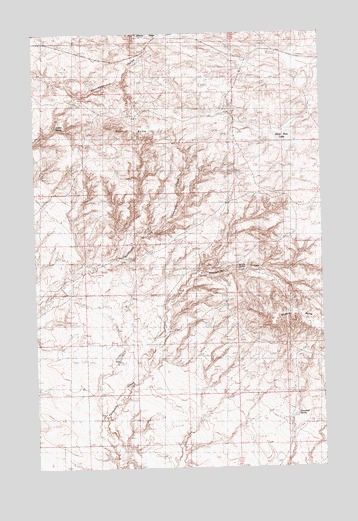 Silver Bow Lake, MT USGS Topographic Map