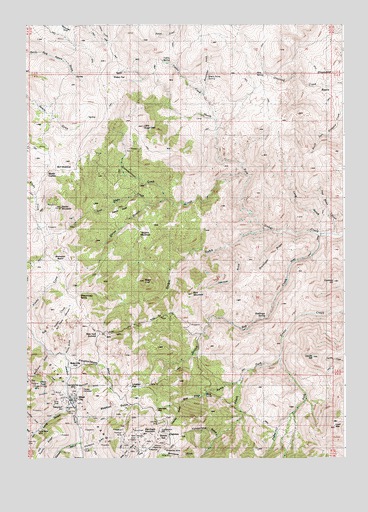 Silver City Idaho Map Silver City, Id Topographic Map - Topoquest