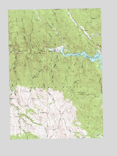 Silver City, SD USGS Topographic Map