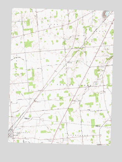 Silver Creek, OH USGS Topographic Map