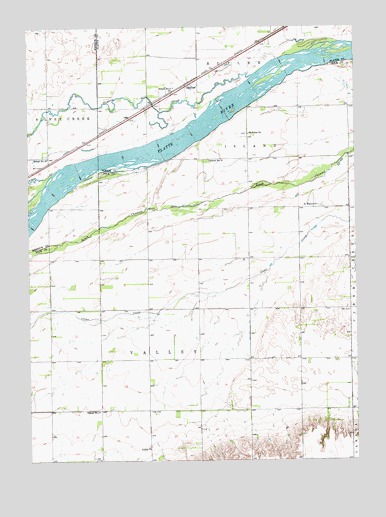 Silver Creek SE, NE USGS Topographic Map