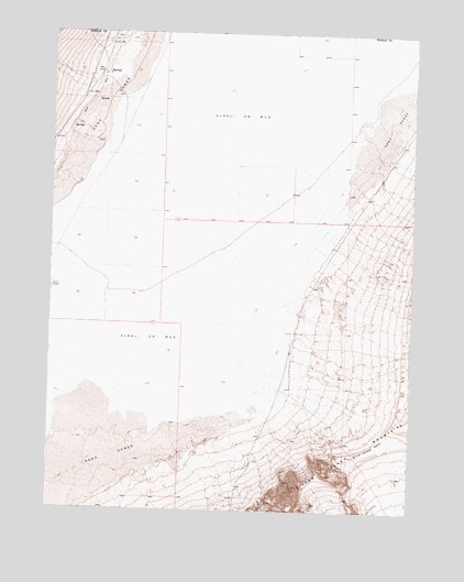 Silver Island Pass, UT USGS Topographic Map