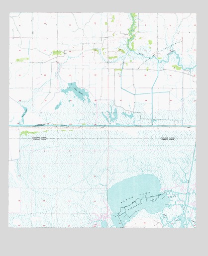 Black Lake, LA USGS Topographic Map