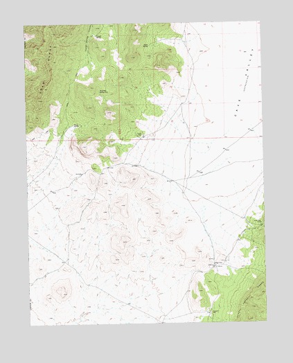 Silver King Well, NV USGS Topographic Map