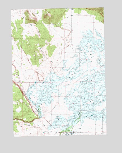 Silver Lake, OR USGS Topographic Map