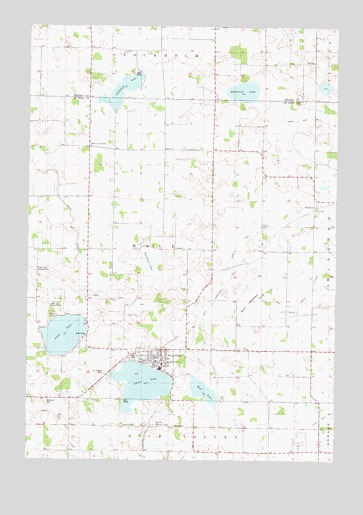 Silver Lake, MN USGS Topographic Map