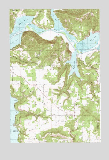 Black Lake, ID USGS Topographic Map