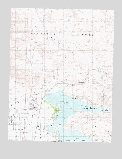 Silver Springs North, NV USGS Topographic Map