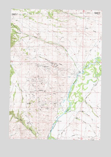 Silver Star, MT USGS Topographic Map