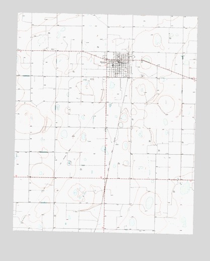 Silverton, TX USGS Topographic Map