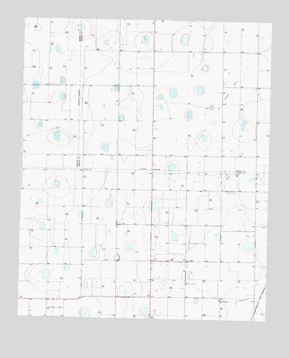 Silverton SW, TX USGS Topographic Map