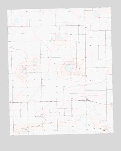 Simms, TX USGS Topographic Map
