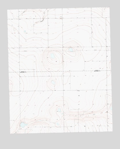 Simms NE, TX USGS Topographic Map