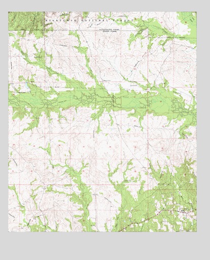 Simpson North, LA USGS Topographic Map