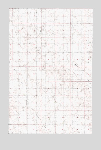 Sims Spring, MT USGS Topographic Map