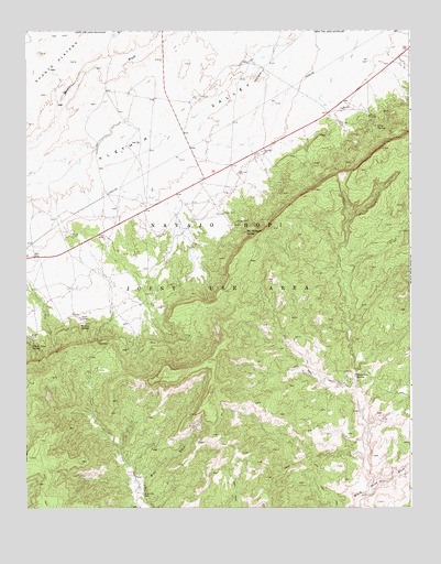 Black Mesa Wash NW, AZ USGS Topographic Map