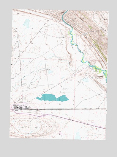 Sinclair, WY USGS Topographic Map