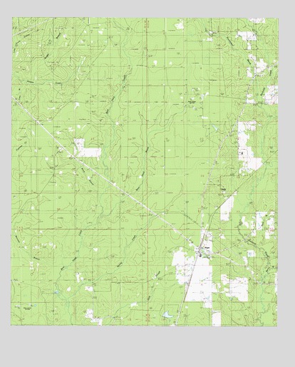 Singer, LA USGS Topographic Map