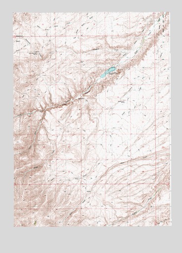 Sinker Canyon, ID USGS Topographic Map
