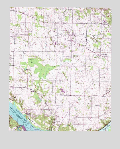 Sinking Creek, AL USGS Topographic Map