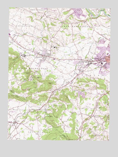 Sinking Spring, PA USGS Topographic Map