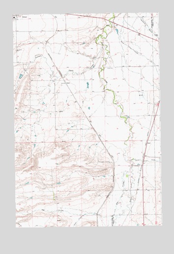 Sipple, MT USGS Topographic Map