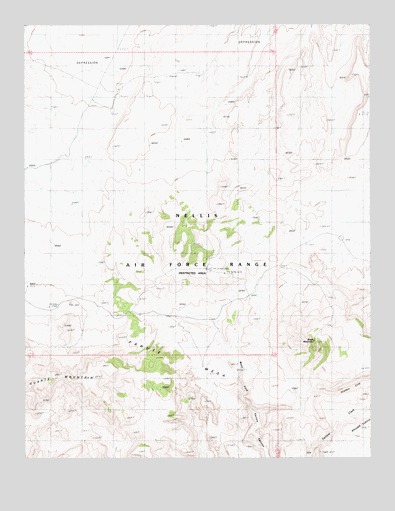 Black Mountain, NV USGS Topographic Map
