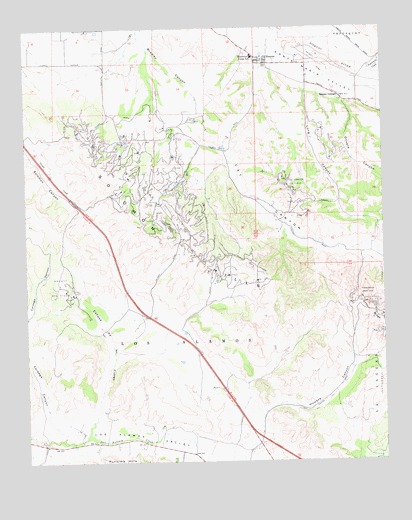 Sisquoc, CA USGS Topographic Map
