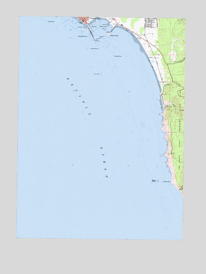 Sister Rocks, CA USGS Topographic Map
