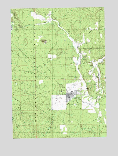 Sisters, OR USGS Topographic Map