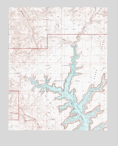 Sit Down Bench, UT USGS Topographic Map