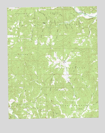 Sitka, AR USGS Topographic Map
