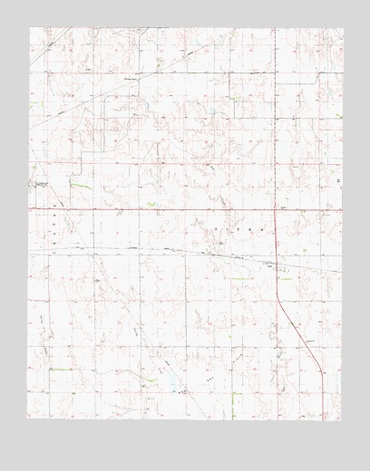 Sitka, KS USGS Topographic Map