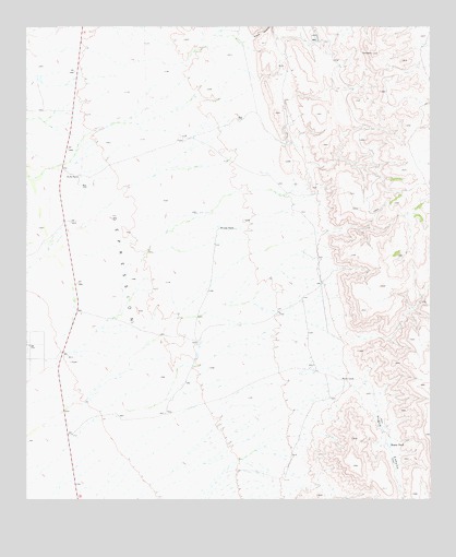 Six Bar Ranch, TX USGS Topographic Map
