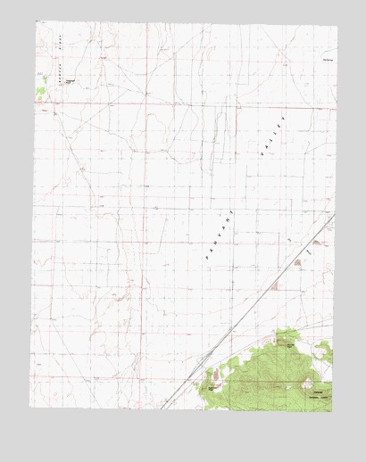 Sixmile Point, UT USGS Topographic Map