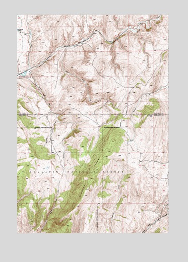 Sixteen, MT USGS Topographic Map