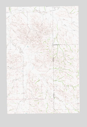 Skaar, ND USGS Topographic Map