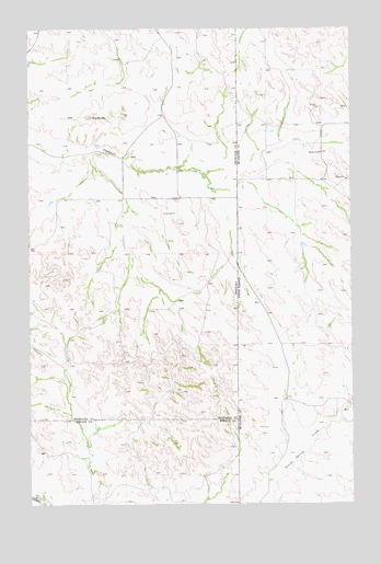Skaar NE, MT USGS Topographic Map