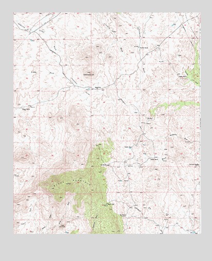 Black Mountain, AZ USGS Topographic Map